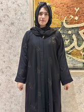 Elegant Embroidered Abaya - 125 - Hijab by Dania