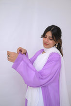 Elegant Exquisite Trim Abaya (inner+upper) - 19 - Hijab by Dania