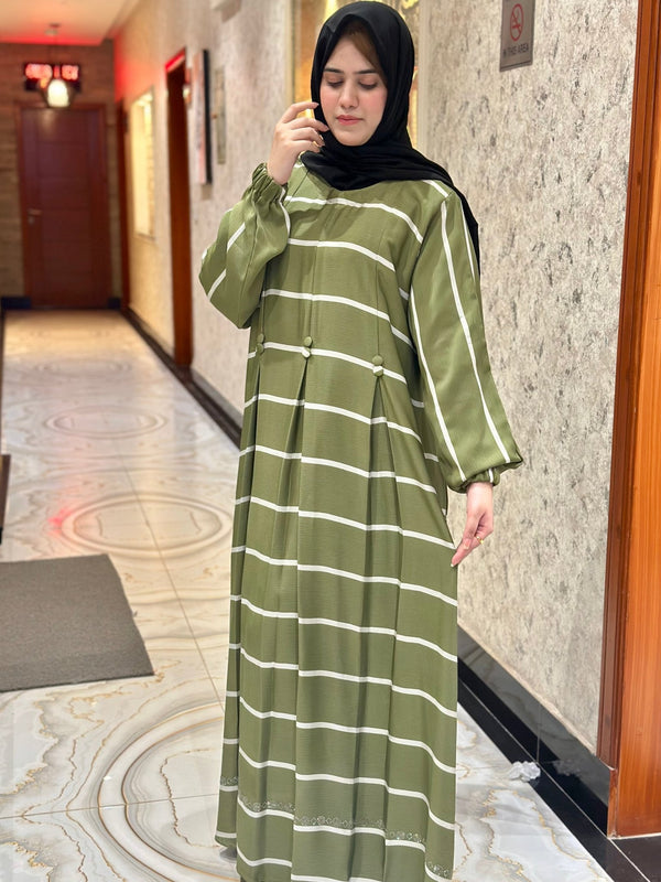 Elegant Panel Abaya - 128 - Hijab by Dania