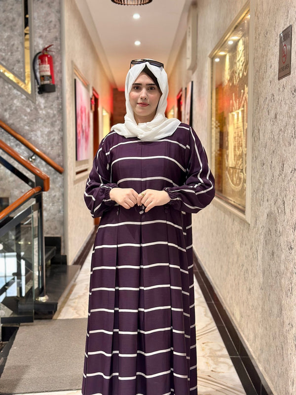 Elegant Panel Abaya - 129 - Hijab by Dania