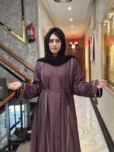 Elegant Pinstripe Abaya - 145 - Hijab by Dania