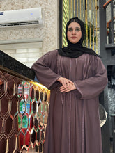 Elegant Plum Nidah Abaya - 46 - Hijab by Dania
