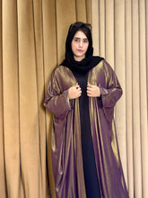 Elegant Shimmer Chiffon abaya 2pc - 173 - Hijab by Dania