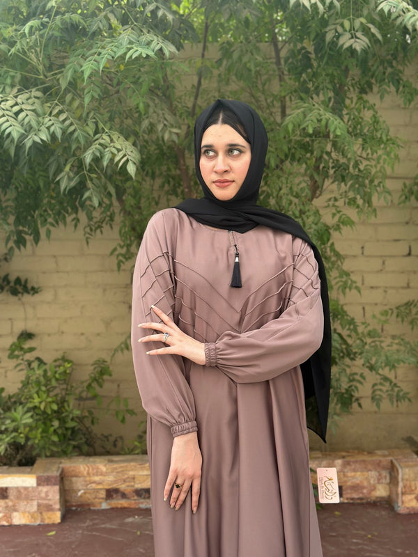 Elegant Waves Abaya - 53,81,82 - Hijab by Dania