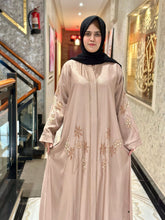 Embroidered Stonework Abaya - 126 - Hijab by Dania