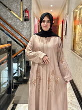 Embroidered Stonework Abaya - 126 - Hijab by Dania