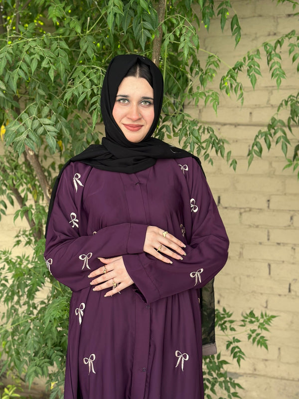 Emira Bow Abaya - 78 - Hijab by Dania