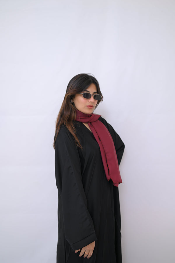 Elegant Pintex Pleated Abaya