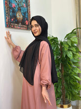Hina Front Open Abaya (Pink) - 05 - Hijab by Dania