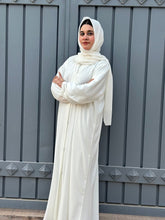 Ivory Comfort Pilgrim Abaya - 06 - Hijab by Dania