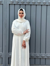 Ivory Comfort Pilgrim Abaya - 06 - Hijab by Dania