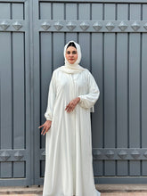 Ivory Comfort Pilgrim Abaya - 06 - Hijab by Dania