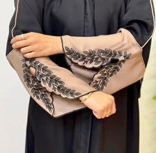 Leaf Harmony Embroided Abaya - 35 - Hijab by Dania