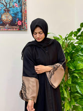 Leaf Harmony Embroided Abaya - 35 - Hijab by Dania