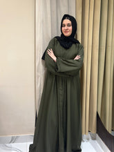 MOSS Green Basic Abaya - 179 - Hijab by Dania
