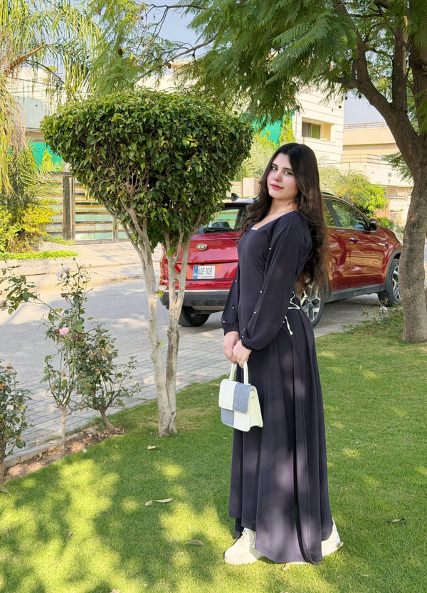 Neavy Blue frok - Hijab by Dania