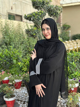 Nooré Piped Abaya - 43 - Hijab by Dania