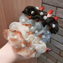 Organza Scrunchies with pearls - Hijab by Dania