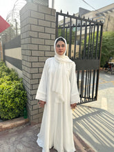 Pearl Poise Plated Abaya - 100 - Hijab by Dania