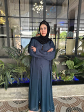 Royal Amber Front - Open Abaya 91,92,93,94 - Hijab by Dania