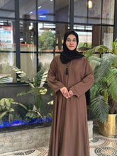 Royal Amber Front - Open Abaya 91,92,93,94 - Hijab by Dania