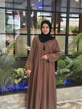 Royal Amber Front - Open Abaya 91,92,93,94 - Hijab by Dania
