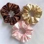 Silk Scrunchies ( pack of 3 Multicolor) - Hijab by Dania