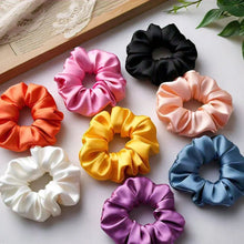 Silk Scrunchies (PACK OF 5 Multicolor) - Hijab by Dania