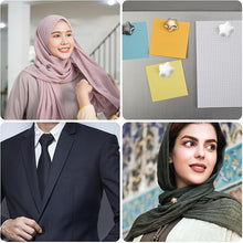 Star shape Hijab Magnetic Pins, Pentagram Hijab Pins Strong Multi - Use Colorful Hijab Magnets Buttons Clips for Clothing Brooch Scarf Shawl Clothes Women Gift - Hijab by Dania