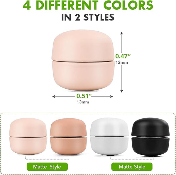 Strong Magnetic Hijab Pins, Powerful Hijab Magnets Multi - Use Pinless Hijab Magnetic Pins, Colorful Magnet Pins Scarf Magnetic Pin No - Snag Brooch Clasp for Clothes Dress Scarves (Matte) - Hijab by Dania