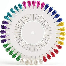 Teardrop Pearl Head Sewing Pins Straight Pins Head pins,1.5 inch - Hijab by Dania