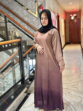 Triple Shaded Front Close abaya - 166 - Hijab by Dania