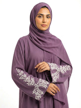 Threaded Veil Abaya