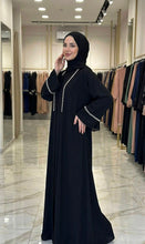 Classic Pearl lace Abaya