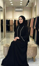 Classic Pearl lace Abaya