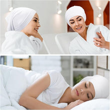 Women Under Scarf Hijab Cap 1 Pcs Under Cap for Turban Hijab Undercap Head Wraps Scarf Solid Color Hijab Tube Stretch Dreadlocks Tube Neck Cover - Hijab by Dania